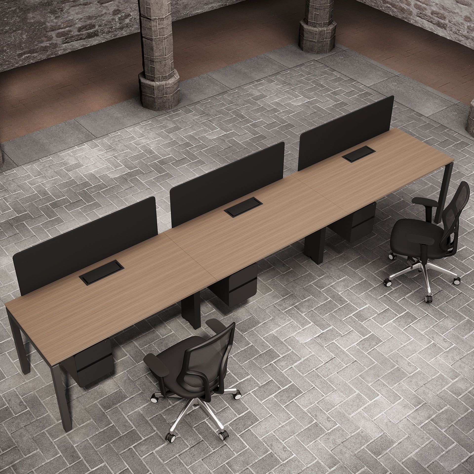 Modern Office Workstations and Desks in Dubai for optimized office setup
