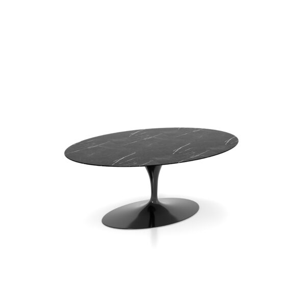 Meta - Oval Quartz Center Coffee Table - Image 1
