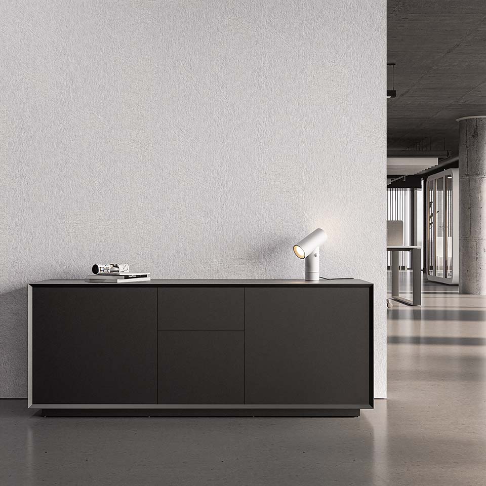 1.6M-Credenza-Black Edge Plus Cabin Cabinets office furniture dubai & abu dhabi