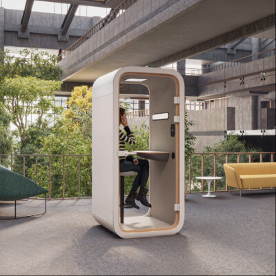 Smart Compact Office Pod (frameless)